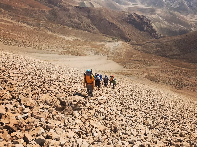 مسیر قله امیری, Route of Amiri Peak