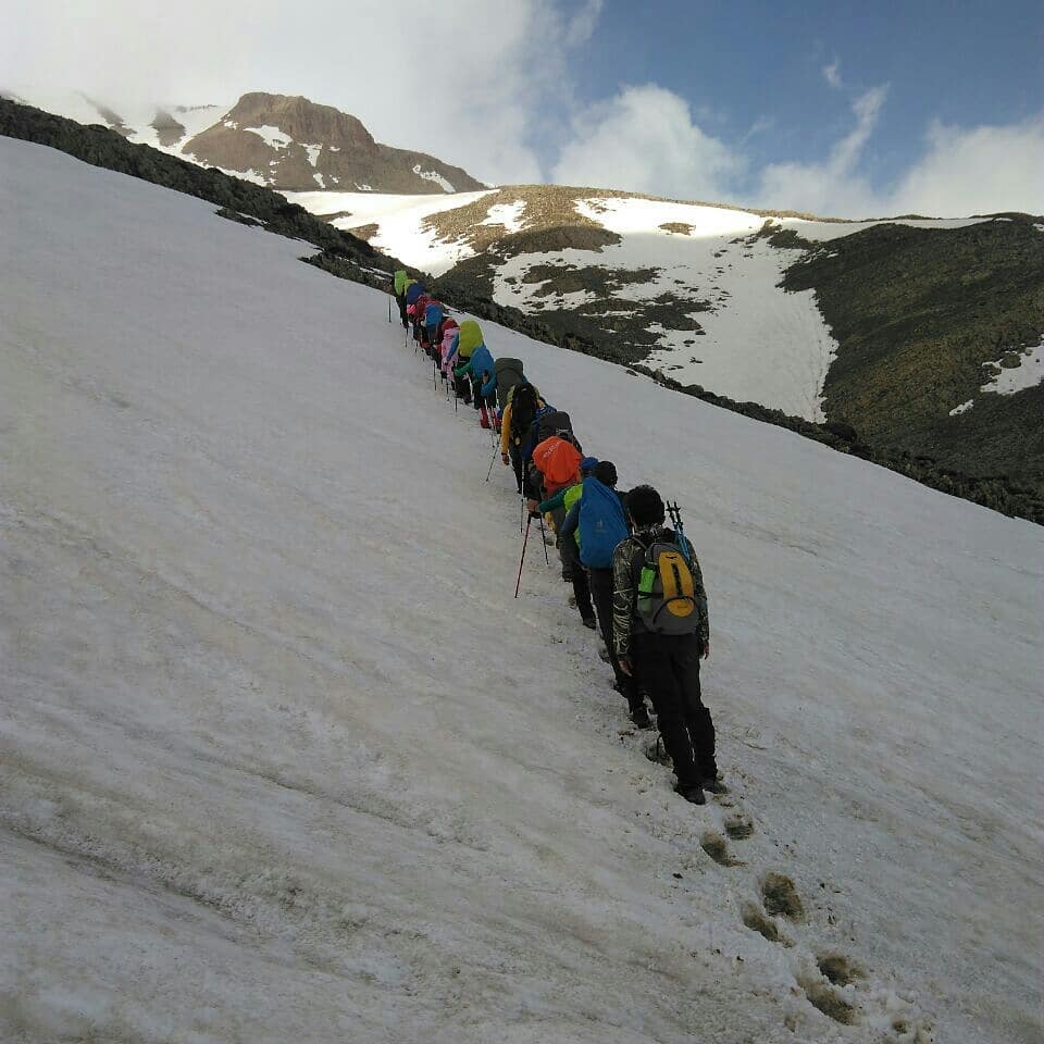 مسیر شمالی قله گل زرد, North Route of Golezard Peak